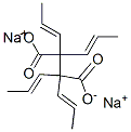 disodium (tetrapropenyl)succinate Struktur