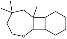 dodecahydro-4,4,5a-trimethylbenzo[3,4]cyclobuta[1,2-b]oxepin  Struktur