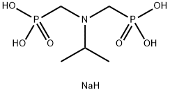 tetrasodium [[(1-methylethyl)imino]bis(methylene)]bisphosphonate Struktur