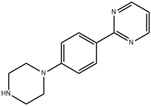 PyriMidine, 2-[4-(1-piperazinyl)phenyl]- Struktur