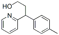 3-(2-pyridyl)-3-(p-tolyl)propan-1-ol Struktur