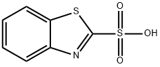 2-Benzothiazolesulfonicacid(6CI,7CI,8CI,9CI) Struktur