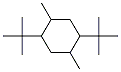 1,4-bis(1,1-dimethylethyl)-2,5-dimethylcyclohexane Struktur