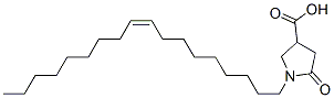 (Z)-1-(octadec-9-enyl)-5-oxopyrrolidine-3-carboxylic acid Struktur