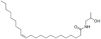 (Z)-N-(2-hydroxypropyl)docos-13-enamide Struktur