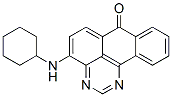 4-(cyclohexylamino)-7H-benzo[e]perimidin-7-one  Struktur