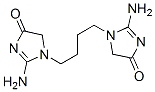 1,1'-(butane-1,4-diyl)bis[2-amino-1,5-dihydro-4H-imidazol-4-one] Struktur