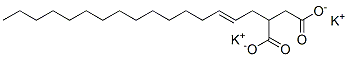 dipotassium hexadec-2-enylsuccinate Struktur