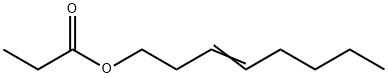 oct-3-enyl propionate Struktur