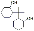 2,2'-(1-methylethylidene)bis(cyclohexan-1-ol) Struktur