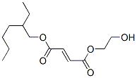 2-ethylhexyl 2-hydroxyethyl 2-butenedioate  Struktur