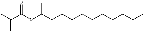 1-methylundecyl methacrylate Struktur