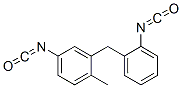 3-(o-isocyanatobenzyl)-p-tolyl isocyanate Struktur