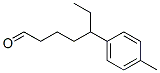 5-(4-methylphenyl)heptanal Struktur