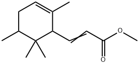 methyl 3-(2,5,6,6-tetramethyl-2-cyclohexen-1-yl)acrylate Struktur