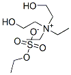 diethylbis(2-hydroxyethyl)ammonium ethyl sulphate Struktur