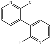 2-CHLORO-2'-FLUORO-[3,3']-BIPYRIDINE Struktur