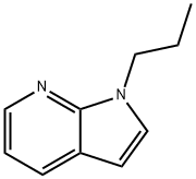 1-propyl-1H-pyrrolo[2,3-b]pyridine Struktur