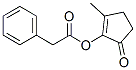 2-methyl-5-oxocyclopent-1-en-1-yl phenylacetate  Struktur