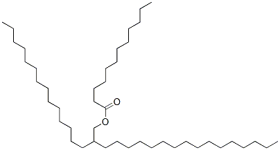 2-tetradecyloctadecyl laurate Struktur