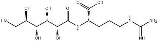 N-D-gluconoyl-L-arginine Struktur