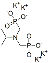 [[isopropylimino]bis(methylene)]bisphosphonic acid, potassium salt  Struktur