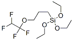 triethoxy[3-(1,1,2,2-tetrafluoroethoxy)propyl]silane Struktur