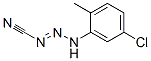 3-(5-chloro-o-tolyl)-1-triazene-1-carbonitrile Struktur