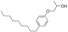 1-(4-nonylphenoxy)propan-2-ol Struktur