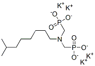 [(isononylimino)bis(methylene)]bisphosphonic acid, potassium salt  Struktur