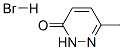 6-methylpyridazin-3(2H)-one monohydrobromide Structure