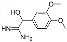 Benzeneethanimidamide,  -alpha--hydroxy-3,4-dimethoxy- Struktur