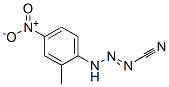 3-(2-methyl-4-nitrophenyl)-1-triazene-1-carbonitrile Struktur