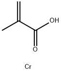 chromium(2+) methacrylate Struktur