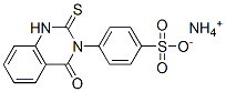 ammonium 4-(1,4-dihydro-4-oxo-2-thioxo-3(2H)-quinazolinyl)benzenesulphonate  Struktur