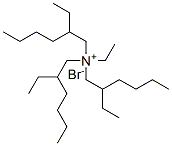 ethyltris(2-ethylhexyl)ammonium bromide Struktur