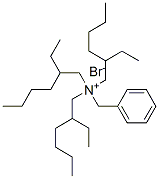 benzyltris(2-ethylhexyl)ammonium bromide  Struktur