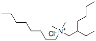 (2-ethylhexyl)dimethyloctylammonium chloride Struktur