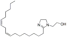 (Z,Z)-2-(8,11-heptadecadienyl)-4,5-dihydro-1H-imidazole-1-ethanol Struktur