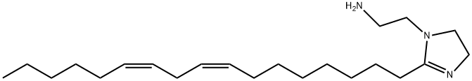 (Z,Z)-2-(8,11-heptadecadienyl)-4,5-dihydro-1H-imidazole-1-ethylamine Struktur