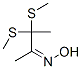 3,3-bis(methylthio)butan-2-one oxime Struktur