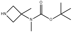 3-[N-(TERT-BUTOXYCARBONYL)METHYLAMINO]-3-METHYLAZETIDINE Struktur