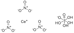 TRIS[TRINITRATOCERIUM(IV)] PARAPERIODATE Struktur