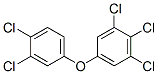 1,2,3-trichloro-5-(3,4-dichlorophenoxy)benzene Struktur