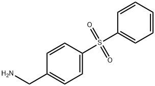 (4-(phenylsulfonyl)phenyl)MethanaMine Struktur