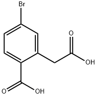 4-BROMO-2-(CARBOXYMETHYL)BENZOIC ACID