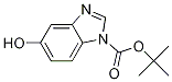 1H-BenziMidazole-1-carboxylicacid,5-hydroxy-,1,1-diMethylethylester Struktur