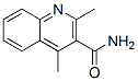 2,4-DIMETHYLQUINOLINE-3-CARBOXAMIDE Struktur