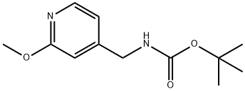 tert-butyl 2-Methoxypyridin-4-ylMethylcarbaMate Struktur