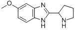 5-METHOXY-2-(PYRROLIDIN-2-YL)-1H-BENZO[D]IMIDAZOLE Struktur